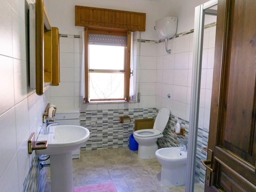 Bathroom in the attic